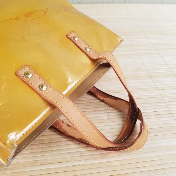 LOUIS VUITTON Beautiful Cute Reed Enamel Vernis Handbag Monogram print - Picture 3 of 16